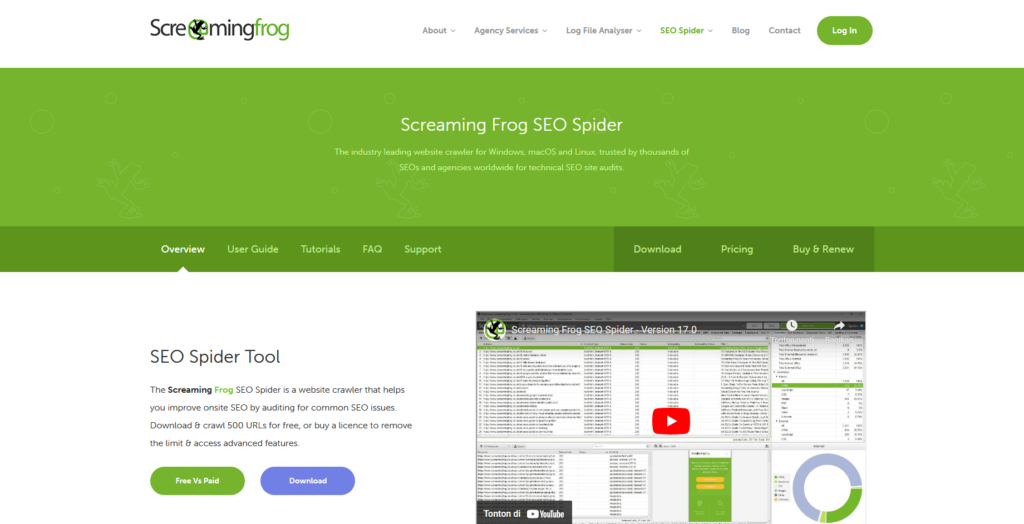 Screaming Frog